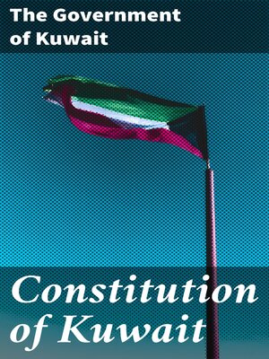 cover image of Constitution of Kuwait